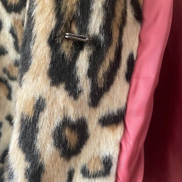 Apparis Faux Fur Leopard Coat - Picture 11 of 16